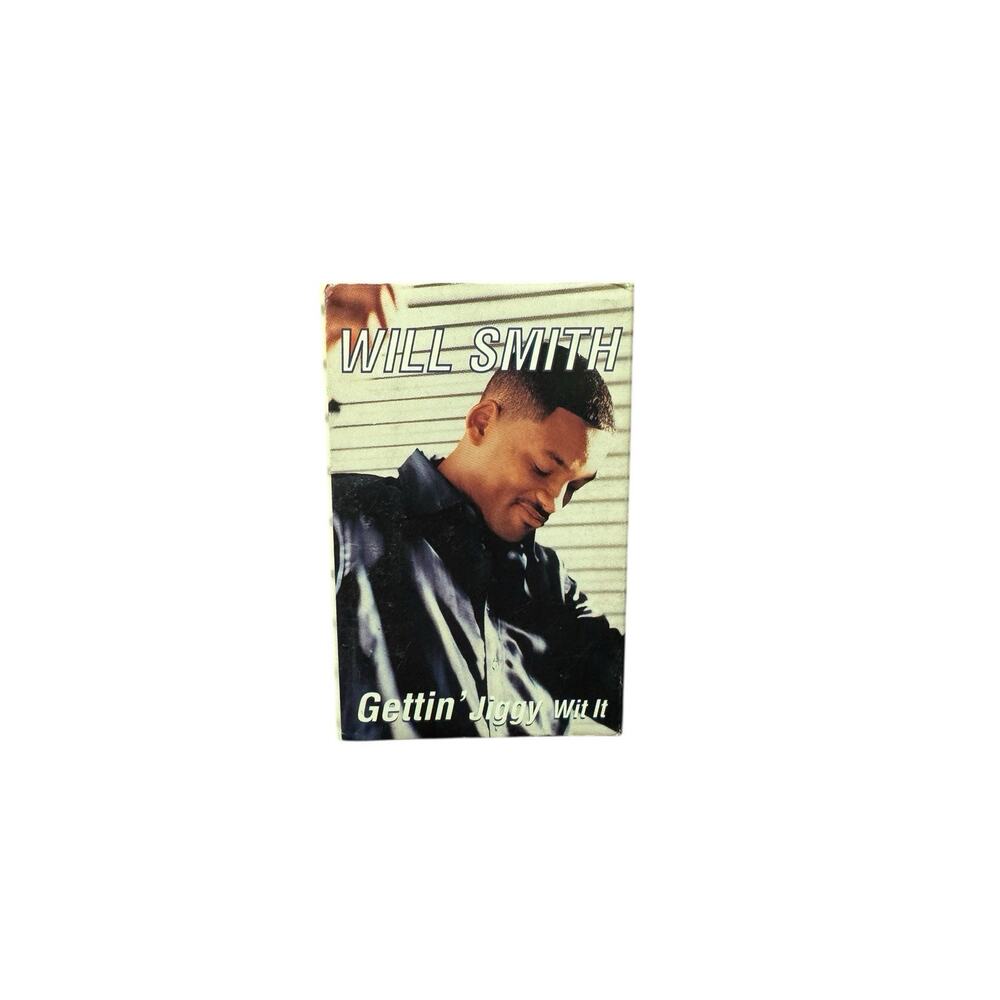 Gettin Jiggy Wit It by Will Smith (Cassette Single, 1998) Hip Hop Rap Tape